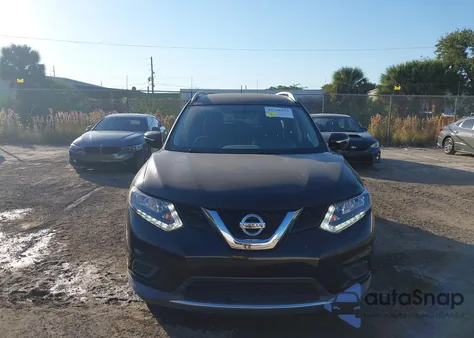 2015 Nissan Rogue Sv из США, поврежденный, VIN KNMAT2MT6FP555918